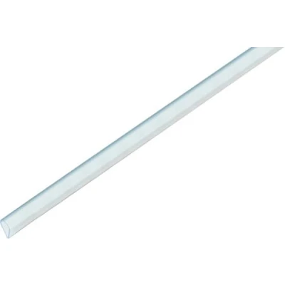 Afbeelding van Alberts 484897 Klemprofiel kunststof, transparant 1000 x 15 1 mm