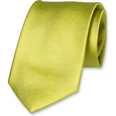 Afbeelding van E.L. Cravatte Stropdas Lime 100% Zijde