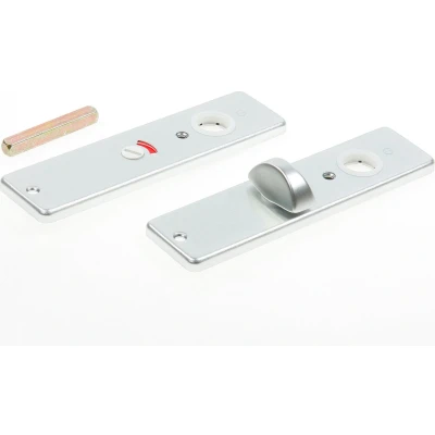 Afbeelding van Hoppe Kortschild, aluminium 202kp wc 8x55 zilver