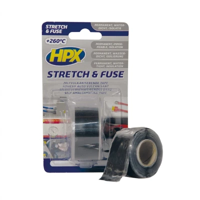 Afbeelding van HPX Zelfvulkaniserende siliconen tape Breedte: 25 mm, Lengte 3 meter, Kleur: Rood