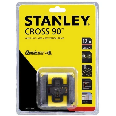 Afbeelding van STANLEY STHT77502 1 Kruislaser Cross 90 afstandmeter rood 12m