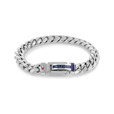 Afbeelding van Tommy Hilfiger Armband, Heren, Maat: One Size, Silber