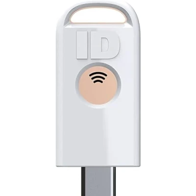 Afbeelding van Identiv uTrust FIDO2 NFC Security Key USB C Token voor registratie (FIDO, FIDO2, U2F, PIV, TOTP, HOTP, WebAuth) 905602
