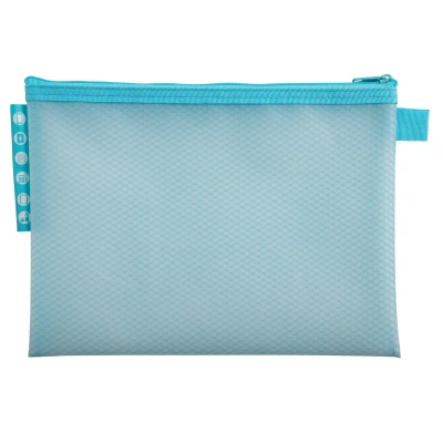 Afbeelding van Exacompta Ref. 37140E EVA etui met rits zacht en stevig materiaal om benodigdheden, beauty accessoires in op te bergen Pastel Chromaline A5 3 willekeurige kleuren