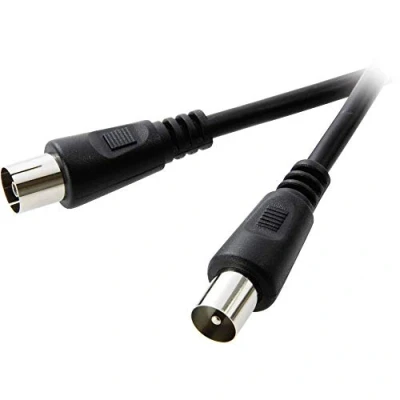 Afbeelding van SpeaKa Professional Antenne Aansluitkabel [1x Antennestekker 75 Ω 1x Antennebus Ω] 2.50 m dB Zwart