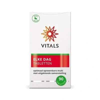 Afbeelding van Gratis Verzending: 2x Vitals Elke Dag 90 tabletten