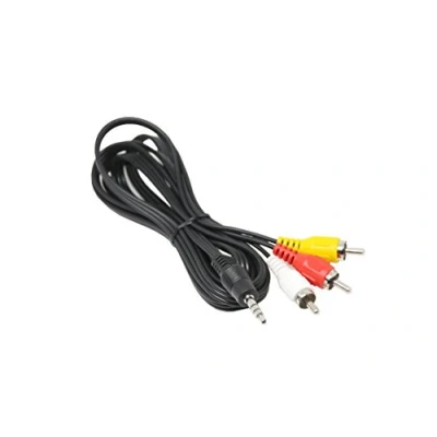 Afbeelding van Xoro AV2 Audio/Video Adapterkabel (geschikt voor HRT 8729/8730/8770/8772/8780, 1,2 meter, ACC400514) zwart