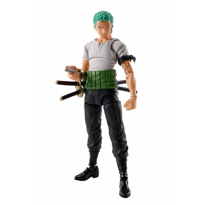 Afbeelding van TAMASHII NATIONS, One Piece, Roronoa Zoro, Romance Dawn, Bandai Spirits S.H.Figuarts actiefiguur
