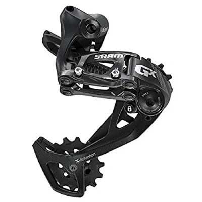 Afbeelding van Achterderailleur sram gx type 21 2 x 11 lange kooi zwart ROOD