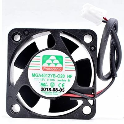 Afbeelding van MGA4012YB O20 4cm 4020 DC12V 0.18A Inverter Cooling Fan