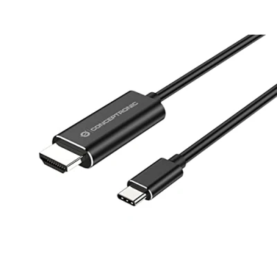 Afbeelding van Kabel USB C naar HDMI Conceptronic ABBY04B Zwart 2 m