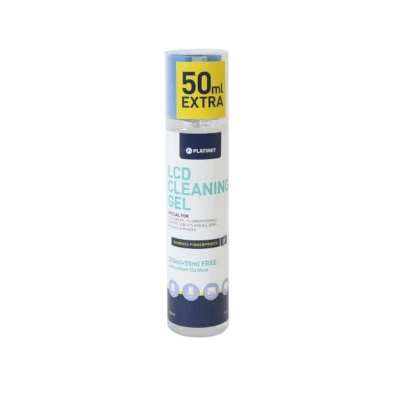 Afbeelding van PLATINET Set voor reiniging LCD speciale gel 200 ml + 50 Promo microfiber doekje nano