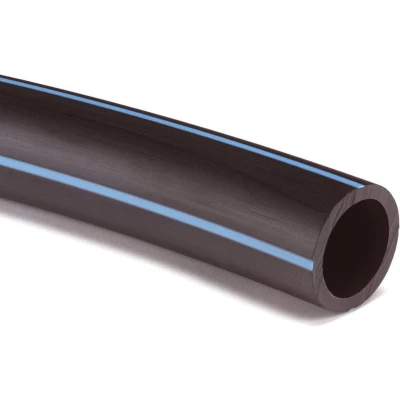 Afbeelding van Drukbuis PE40 25 mm x 2,7 glad SDR9 6bar zwart 50m KIWA