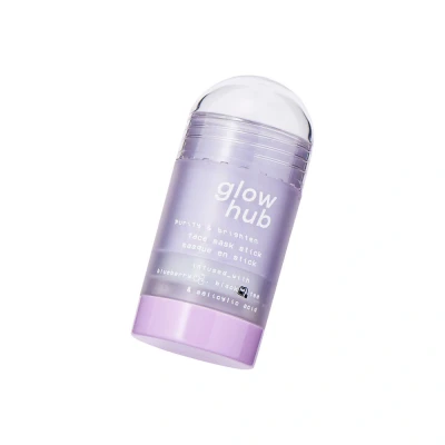 Afbeelding van Glow Hub Exfoliators &amp; Masks Purify Brighten Masker Face Mask Stick Blueberry + Black Tea 35g