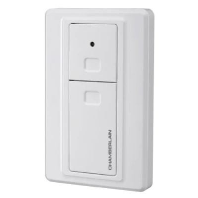 Afbeelding van Chamberlain 128REV draadloze wandzender 433MHz opbouw