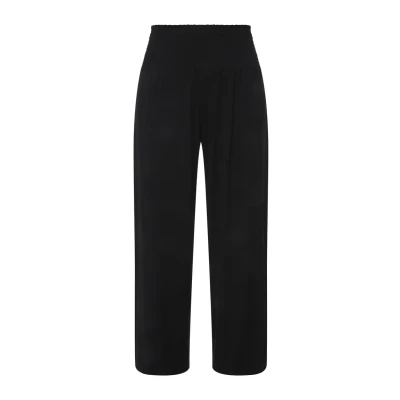 Afbeelding van Ulla Popken Homemarlene Pyjamabroek, Dames, Maat: 42/44, Black