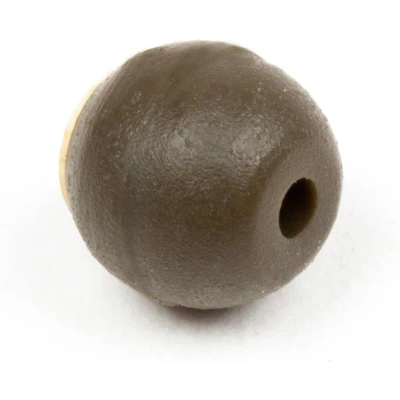 Afbeelding van Fox Edges Tapered Bore Beads Trans Khaki Maat : 4mm