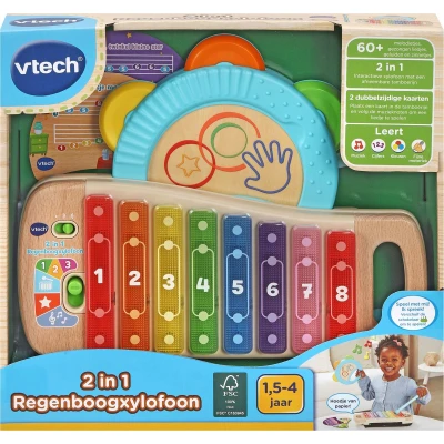 Afbeelding van VTech Baby Regenboogxylofoon 2 in 1