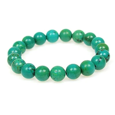 Afbeelding van MJDCB 10 mm Natuurlijke Turkoois Armband Energiegenezende Kralen