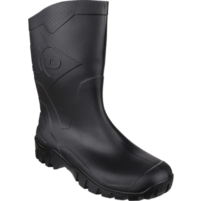 Afbeelding van Dunlop Dee rubberen kuitlaarzen Zwart Maat: 38