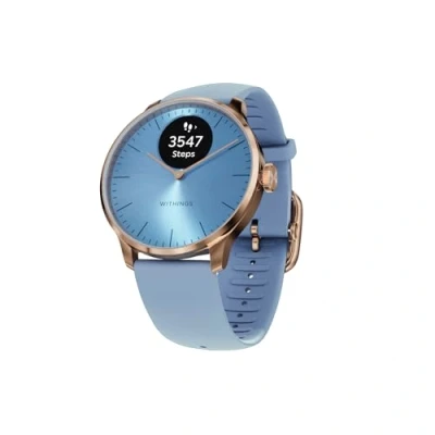 Afbeelding van Withings HWA11 Model 2 All Int Hybride horloge Dames Electronic Scanwatch light 37mm blue