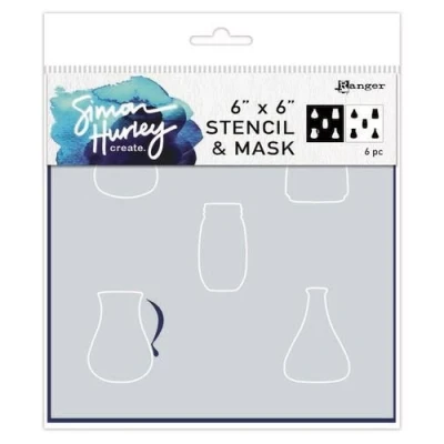 Afbeelding van Ranger SH Stencils Vases HUS78753 Simon Hurley (02 22)