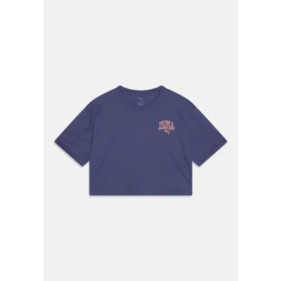 Afbeelding van Puma Class TEE Unisex Tshirt print voor kinderen, Maat: 128, Blue crystal