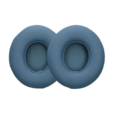Afbeelding van kwmobile 2x oorkussens geschikt voor Beats Solo 4 Earpads koptelefoon in blauw