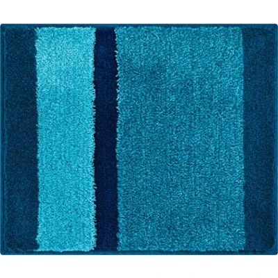 Afbeelding van Grund Badmat, Ultrazacht en absorberend, Antislip, 5 jaar garantie, ROOM, WC sjabloon o.A. 50x60 cm, turkoois