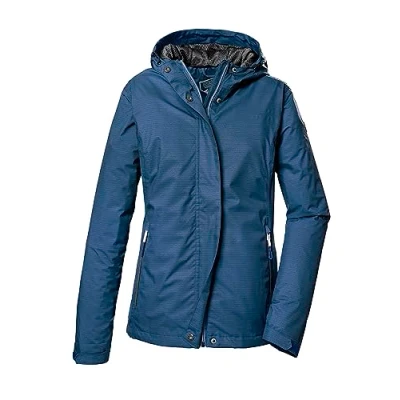 Afbeelding van killtec Dames Functioneel jack/outdoorjack met capuchon KOS 68 WMN JCKT, dark ocean, 44, 41347 000