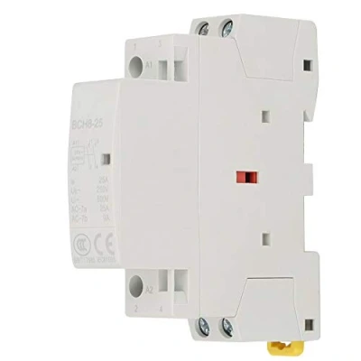 Afbeelding van AC Schakelaar, Household Magneetschakelaars 2P 25A 24V 2NO 50 / 60Hz Din Rail Schakelaar High Quality