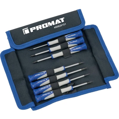 Afbeelding van Promat precisie schroevendraaierset PH 7 delig
