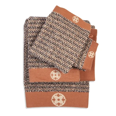 Afbeelding van Kayori Furo badtextiel Handdoek (50x100 cm) Set van 3 Oranje
