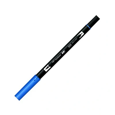 Afbeelding van Tombow ABT dubbele brushpen ultramarine 555