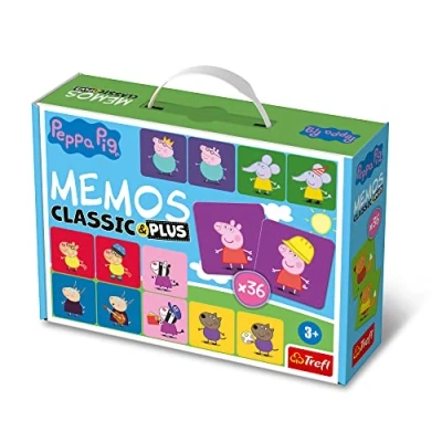Afbeelding van Trefl Memos Classic &amp; Plus, Peppa Pig