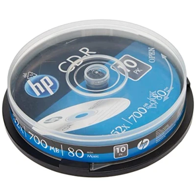 Afbeelding van HP CD R 52X 10PK taartdoos 700MB