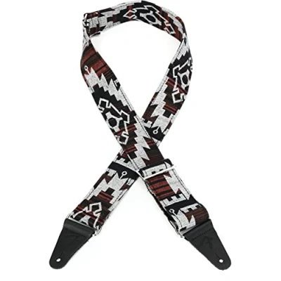 Afbeelding van Fender Zion Strap Black Aztec