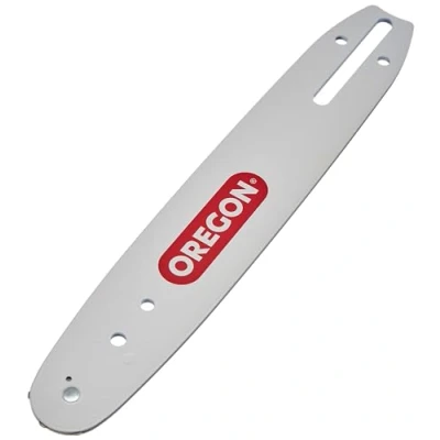 Afbeelding van Oregon Kettingzaag Geleider, 10&quot; Omkeerbaar Mes, 25cm Geleiderail, A041, Motorbevestiging, 3/8 Low Profile Pitch, 1,3mm Meter, Compatibel met Makita, Ryobi, Greenworks &amp; Meer