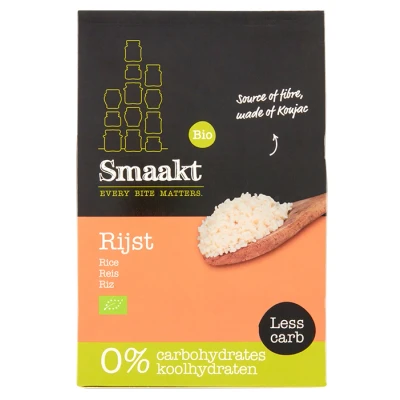 Afbeelding van Smaakt Rijst 0% Koolhydraten Bio 270GR