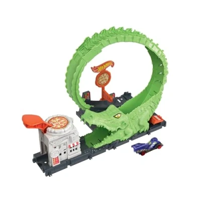 Afbeelding van Hot Wheels City Gator Loop Attack racebaan