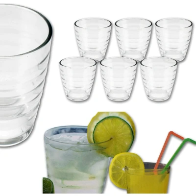 Afbeelding van Glass4You Drinkglazen Vegas 225ml 6 delig