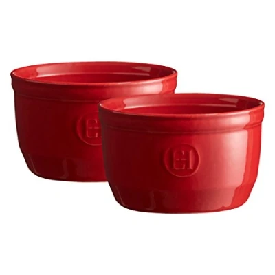 Afbeelding van Emile Henry Set 2 x Ramekin Schotel nr. 10, (10.10), Bourgondië,