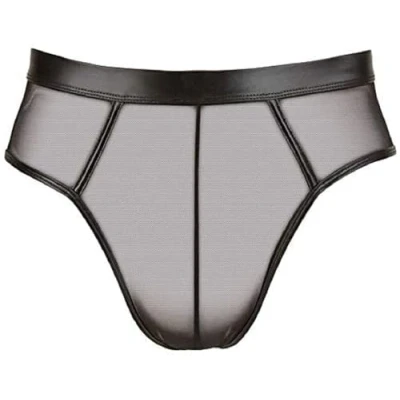 Afbeelding van Wetlook Slip Met Open Achterkant Zwart XL