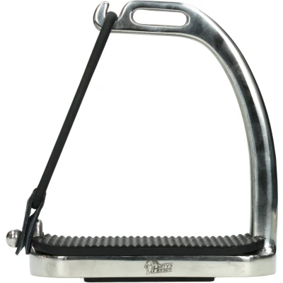 Afbeelding van Harry&#039;s Horse Beugels met elastiek RVS 11cm