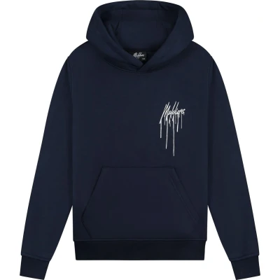 Afbeelding van Malelions Sweater Navy white Maat 140