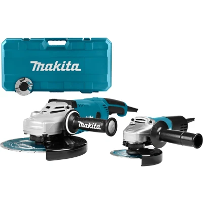 Afbeelding van Makita haakse slijperset DK0054X1 230V in koffer