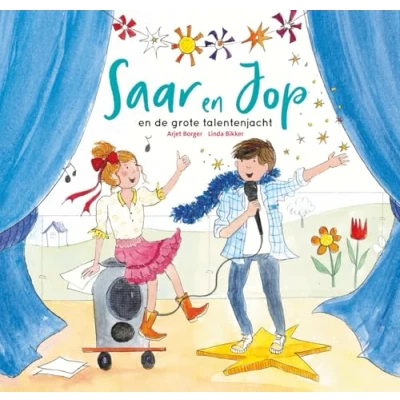 Afbeelding van Saar en Jop de grote talentenjacht (Hardback)