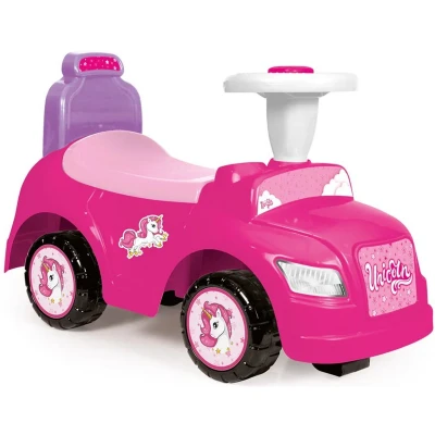 Afbeelding van Dolu Eenhoorn Loopauto Roze