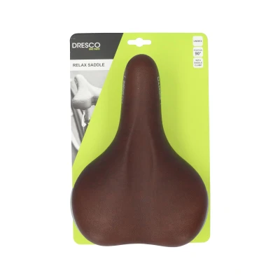 Afbeelding van Dresco Fietszadel Liberto Bruin
