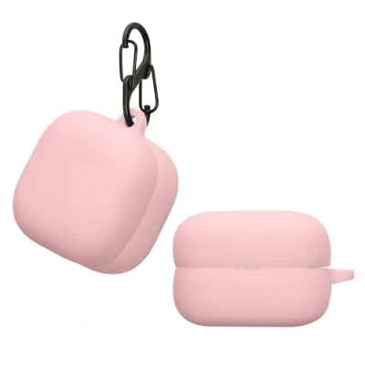 Afbeelding van kwmobile Hoes geschikt voor Sony LinkBuds Fit WF LS910N Siliconen cover oordopjes in oudroze